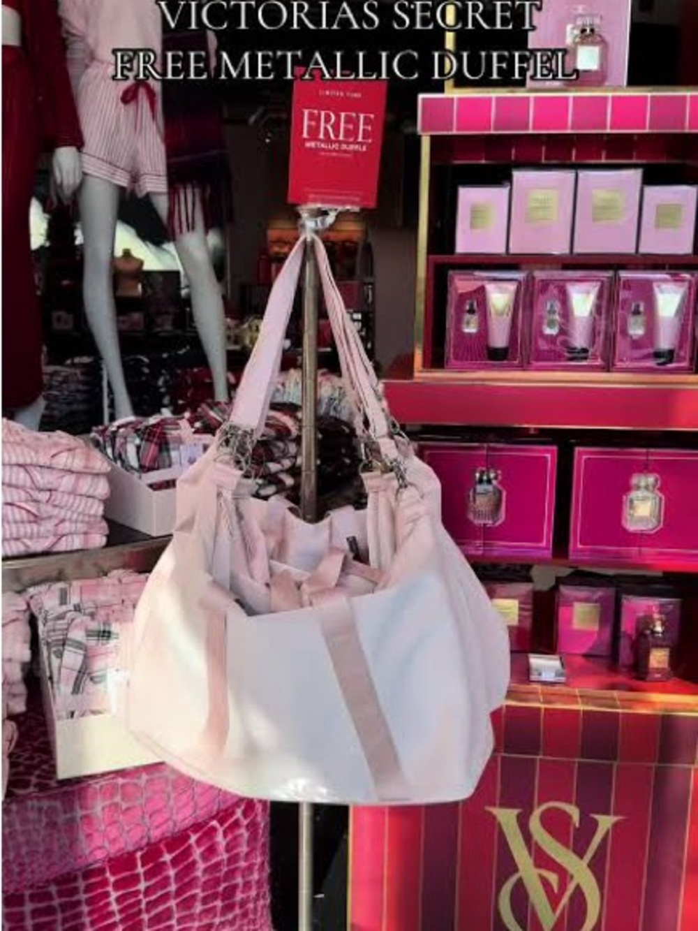 Victoria Secret Pink BLING Large Tote - Picture 3 of 3